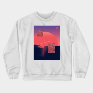 Red sun Crewneck Sweatshirt